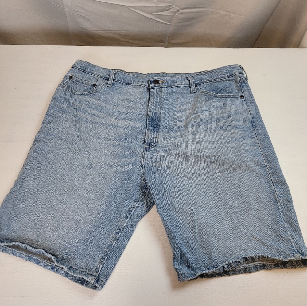 Wrangler Light Blue Denim Men's Jean Shorts